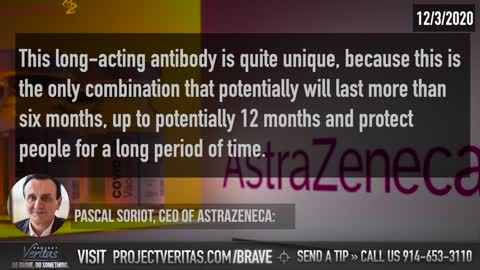 AstraZeneca Source Recording; ‘Millions of [Immunocompromised] People Can’t Be Vaccinated