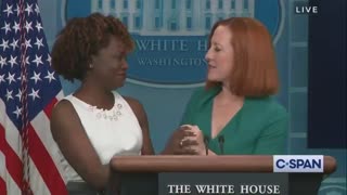 Jen Psaki RESIGNS: Watch the Hand Off to a New Spokesperson