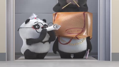 Immersive experience#panda funny anime