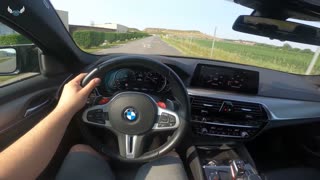 2019 BMW M5 F90 Competition (625 HP) Chill Drive (4K) - POV TEST DRIVE!!!!