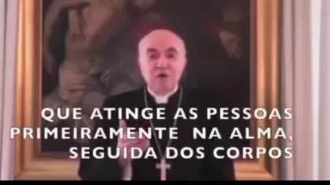 Archbishop Carlo Maria Vigano, A Pandemia eh uma Fraude