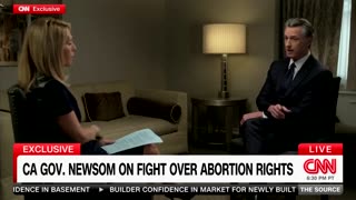 Gov. Gavin Newsom Is Pressed Repeatedly And Refuses To Give Straight Answer On Abortion Limits