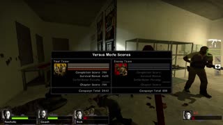 Left 4 Dead 2- closed the door on him.