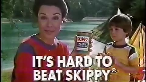 Skippy Peanut Butter Annette Funicello 1980 TV Ad