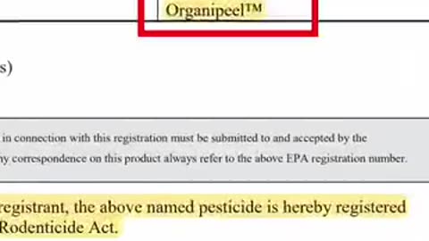 How Did Bill Gates' APEEL Get Approved For Use On Organic Produce When It's Registered With EPA As A Pesticide?