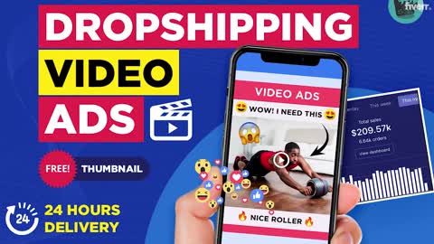 I will create shopify facebook video ads for dropshipping products