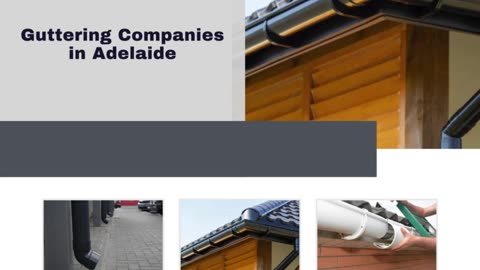 Elevate Your Home's Protection: Top Guttering Companies in Adelaide