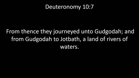 KJV Bible Deuteronomy Chapter 10