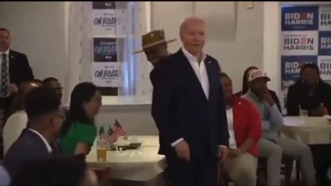 Biden' farts at Georgia Meeting