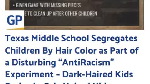 Texas Middle School Segregates Children By Hair Color as Part of a Disturbing