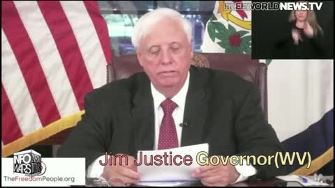 Governor Jim Justice (WV): 25% Increase in Deaths of Fully Vaccinated People