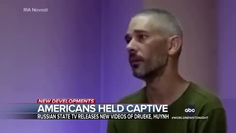 Russian state TV releases new video of 2 American captives | WNT