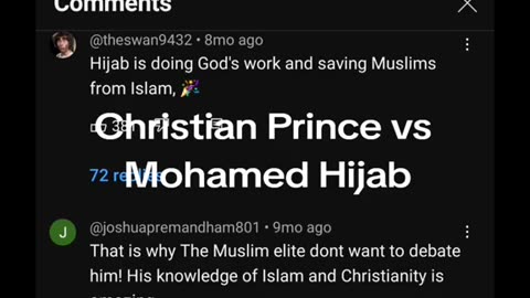 #christianprince vs #mohamedhijab on chap15 v42