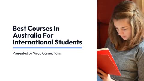 Top Courses In Australia For International Students