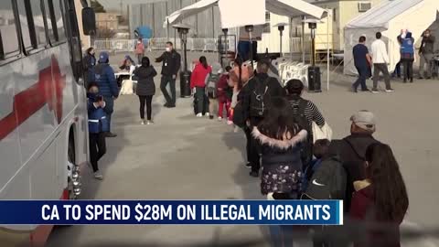 California To Spend $28 Million To Support Illegal Migrants Entering Into The Country