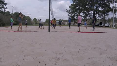 sand volleyball