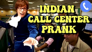 Austin Powers Calls an Indian Call Center - Prank Call