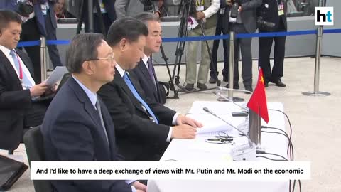 On G20 sidelines_ PM Modi_ Xi Jinping _ Vladimir Putin hold meeting(720P_HD)