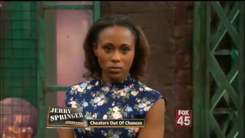 Jerry Springer Show August , 2016 Cheaters Out Of Chances 57
