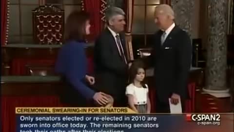 Joe Biden displays really CREEPY behavior with a little girl