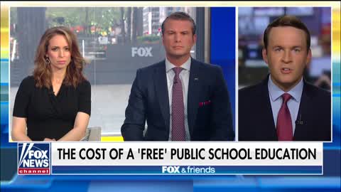 "Fox & Friends" discussion on education spending mismanagement