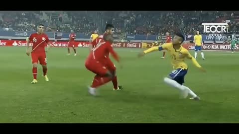 Neymar destroying opponents