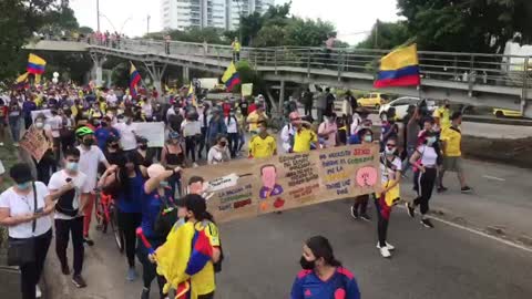 Autopista Conucos Paro Nacional 28A Santander