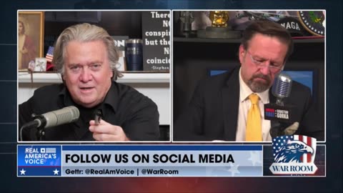 We have got to stop the political police in America. Sebastian Gorka with Steve Bannon