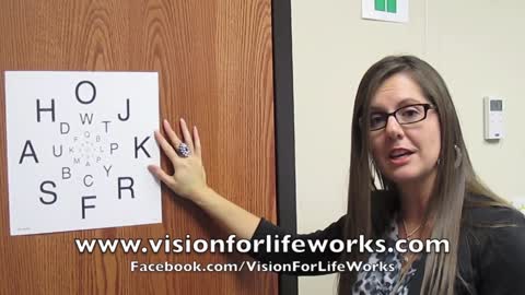 What Is A Central to Peripheral Eye Chart Used For?