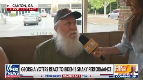 Georgia voters reacts to Biden's shaky performance