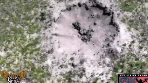 Drone Strikes on Russian Foxholes