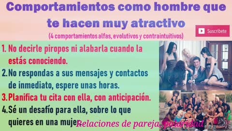 Comportamientos como hombre que te hacen muy atractivo ♂💂 (4 comportamientos)💘😊