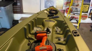 Cheap DIY install Sonar on Kayak