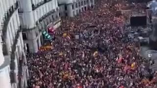 The streets of Madrid are covered with Spanish Patriots