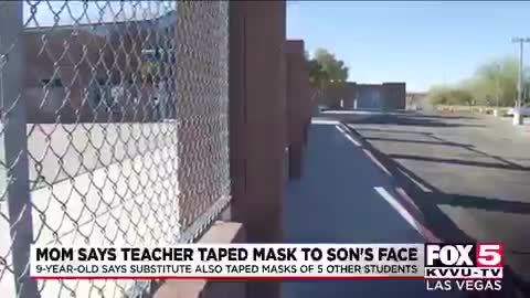 Unhinged Teacher Taped Face Mask to 9-Year-Old’s Face