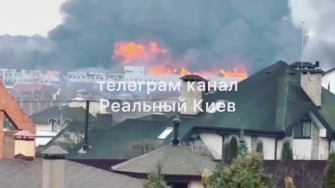 ⚡️ Mary Kay warehouses are on fire on the Zhytomyr highway near Kyiv