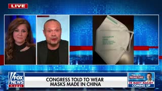 Dan Bongino slams Congress for using masks made in China