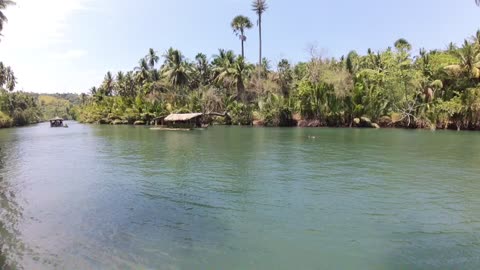 Camp Puor River in the Philippines