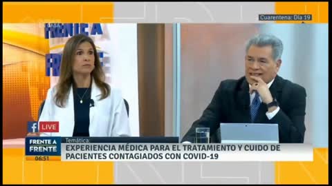 Dr Maria Barrientos: el Covid-19 tiene tratamiento