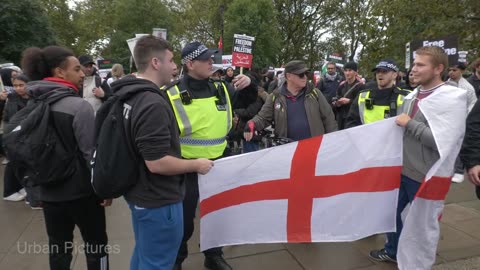 10 arrests after 150,000 march in pro-Palestinian protest march in Central London