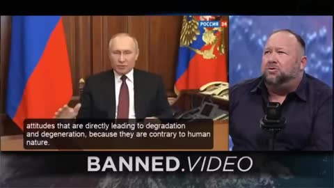 VIDEO - Putin Declares War On The Left's Anti-Family Agenda