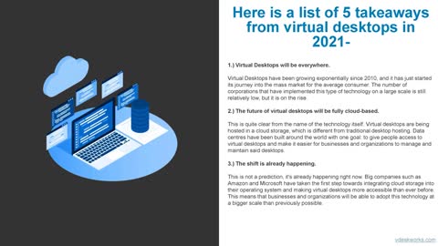 5 Takeaways from Virtual Desktops in 2021