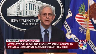 BREAKING: Garland announces special counsel for Biden classified documents investigation