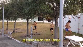 2017 Boss Cross Freshman Training at Curtis Hixon Park
