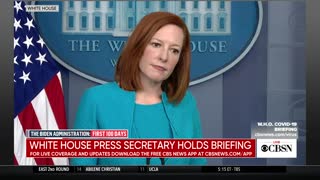 Jen Psaki On Biden Stumbling And Falling While Boarding Air Force One