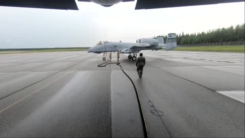 36th AS refuels A-10s during RED FLAG-Alaska 22-2