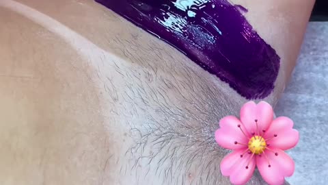 Expert Bikini Waxing with Sexy Smooth Purple Seduction Wax | @lovewaxing's Professional Tutorial