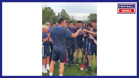 FC Barcelona First Training in New York ahead of NY Red Bulls