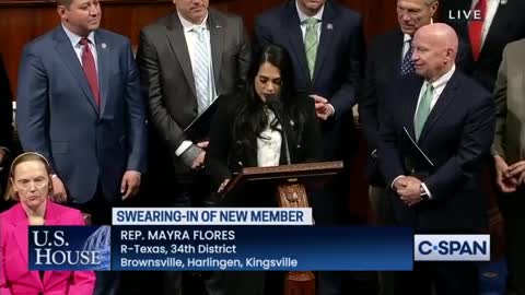 Mayra Flores Gives BREATHTAKING Speech For House Swearing-In