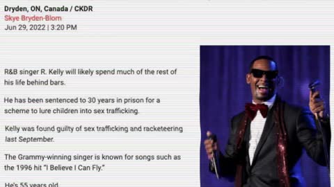 R.Kelly sentenced to 30 years in prison for federal racketeering and sex trafficking charges
